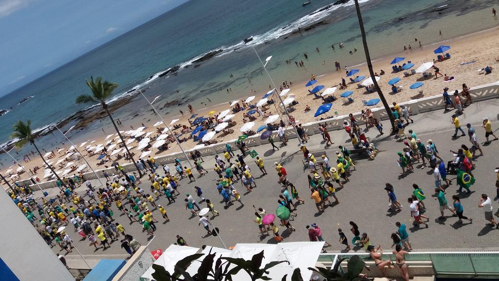 Apart-Hotel Na Praia Do Farol Da Barra Salvador Kültér fotó